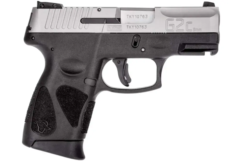 Taurus 1G2C93910 G2C 9mm Luger 3.25" 10+1 Black Stainless Steel Slide Black Polymer Grip