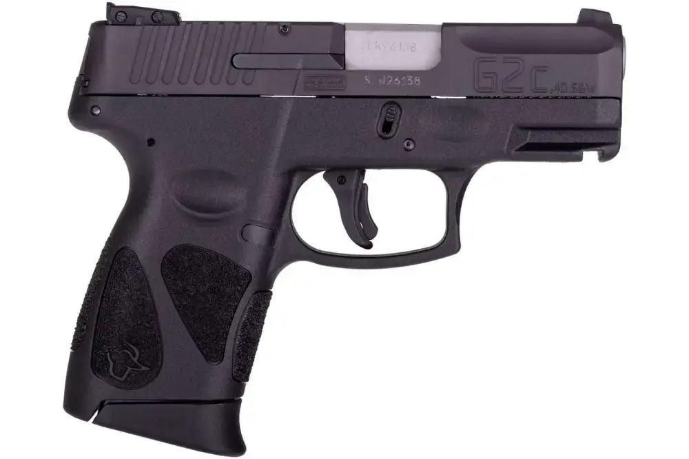 Taurus 1G2C403110 G2C 40 S&W 3.20" 10+1 Black Black Polymer Grip