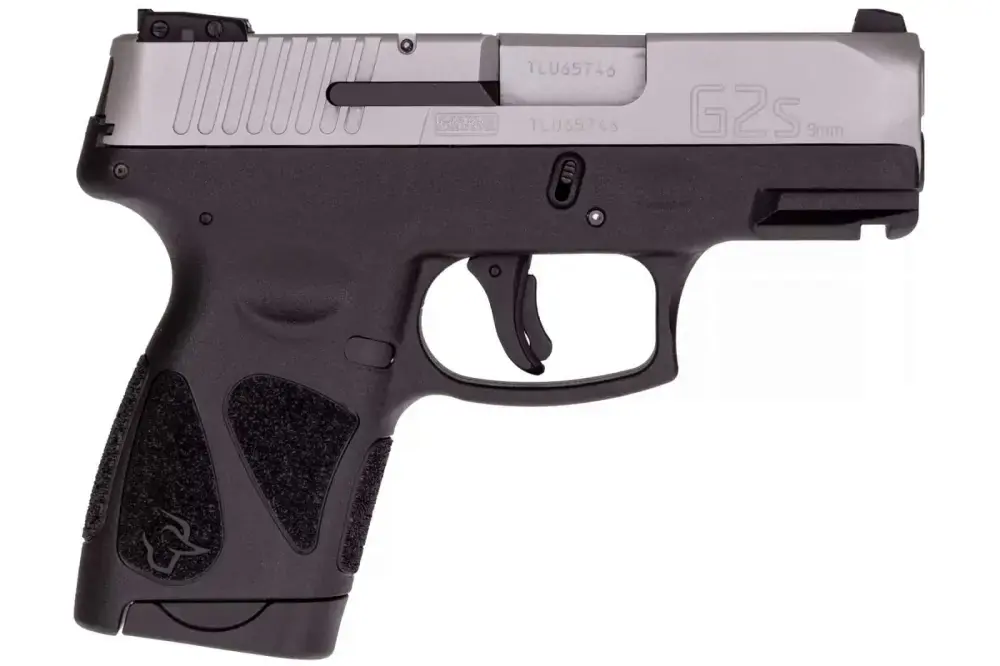 Taurus 1G2S939 G2S 9mm Luger 3.25" 7+1 Black Stainless Steel Slide Black Polymer Grip
