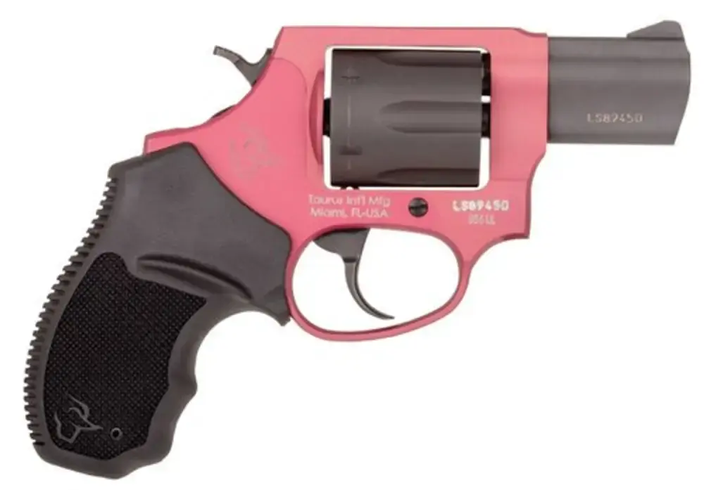 Taurus 2856021ULC10 856 Ultra-Lite 38 Special 6 Round 2" Black/Rouge, Black Rubber Grip