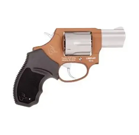 Taurus 2856029ULC12 856 Ultra-Lite 38 Special 6 Round 2" Matte Stainless/Bronze, Black Rubber Grip