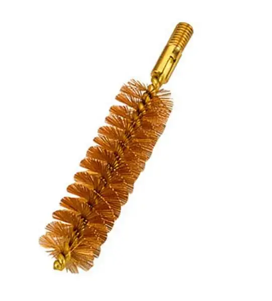 Traditions A1278 Bronze Bristle Cleaning Brush .50-.54 Cal 10/32 Threaded