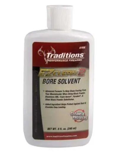 Traditions A1936 EZ Clean 2 Bore Solvent 8 oz Squeeze Bottle