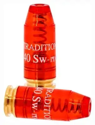 Traditions ASC40 Snap Caps 40 S&W Plastic w/Brass Base 6 Per Box