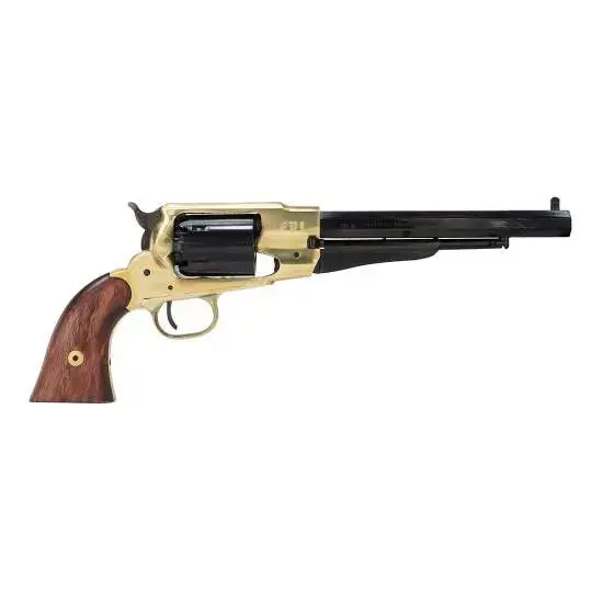 Traditions FR18581 1858 Army Break Open 44 Cal #11 Percussion 8" 6 Brass Frame Blued Barrel & Cylinder Walnut Grip
