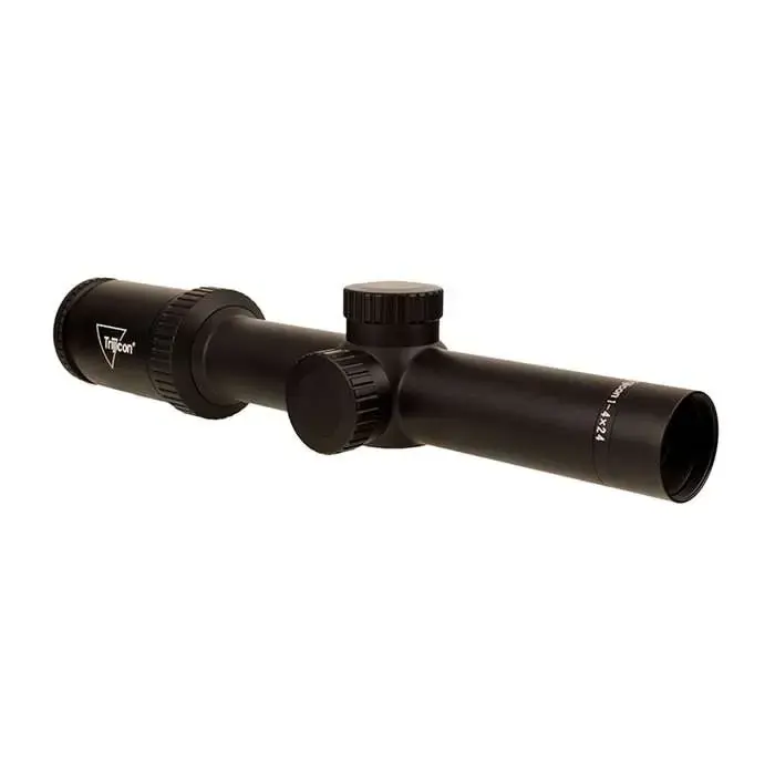 Trijicon 2700001 Huron 1-4x 24mm Obj 95-24.20 ft @ 100 yds FOV 30mm Tube Satin Black Finish BDC Hunter