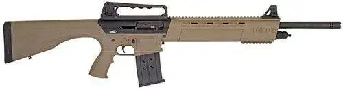 TriStar KRX Tactical Black 12 Gauge 20" 3" 5+1 Flat Dark Earth Fixed w/Pistol Grip Stock
