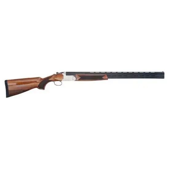 TriStar 30418 Setter S/T 410 Gauge 28" 2 3" Silver Semi-Gloss Turkish Walnut Right Hand