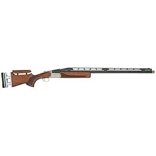TriStar 35412 TT-15A Top Single 12 Gauge 34" 2.75" Silver Adjustable Stock Walnut Right Hand