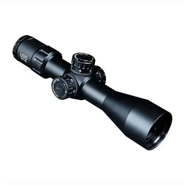 U.S. OPTICS TS-12X 3-12x 42mm Obj 30.41-8.33 ft @ 100 yds FOV 30mm Tube Matte Black Anodized Finish MHR