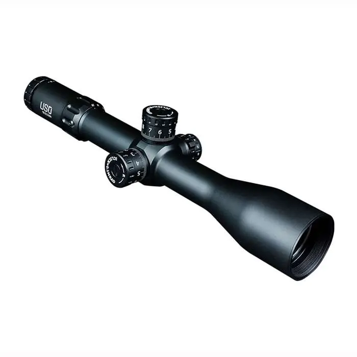 U.S. OPTICS TS-20X Gen II 2.5-20x 50mm Obj 45.93-7.21 ft @ 100 yds FOV 34mm Tube Matte Black Finish Illuminated Red GENIIXR