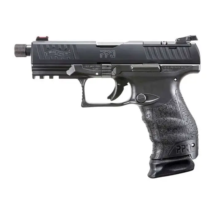 Walther Arms 2846934 PPQ M2 Q4 Tactical 9mm Luger 4.60" TB 15+1 Black Black Tenifer Slide Black Polymer Grip Threaded Barrel