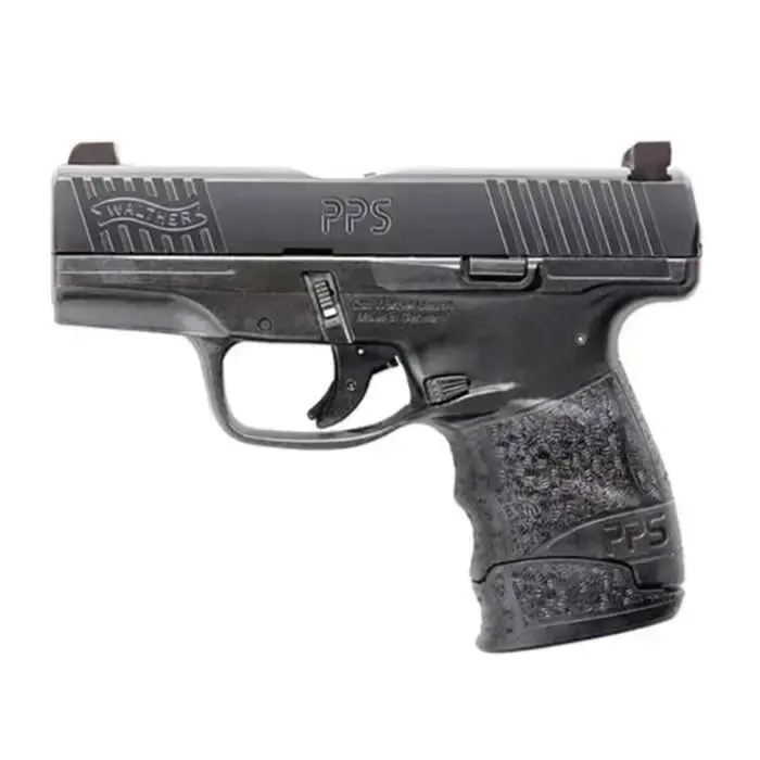 Walther Arms 2805961TNS PPS M2 9mm Luger 3.18" 7+1 Black Black Polymer Grip Night Sights