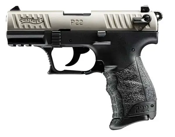 Walther Arms 5120336 P22 *CA Compliant 22 LR 3.42" 10+1 Black Black Polymer Grip