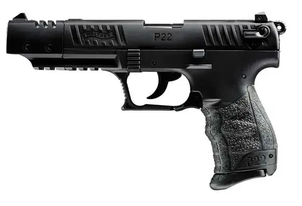 Walther Arms 5120334 P22 Target *CA Compliant 22 LR 5" 10+1 Black Black Polymer Grip