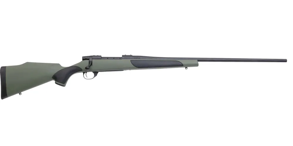 Weatherby VGY653WR6O Vanguard Synthetic Green 6.5x300 Wthby Mag 3+1 26" Green w/Black Panels Monte Carlo Stock Matte Black Right Hand