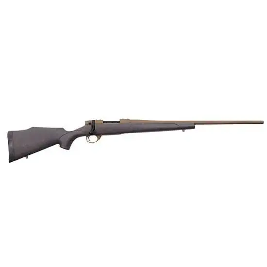 Weatherby VWB65PPR4T Vanguard Weatherguard 6.5 PRC 5+1 26" Black w/Bronze Webbing Fixed Monte Carlo Stock Bronze Cerakote Right Hand