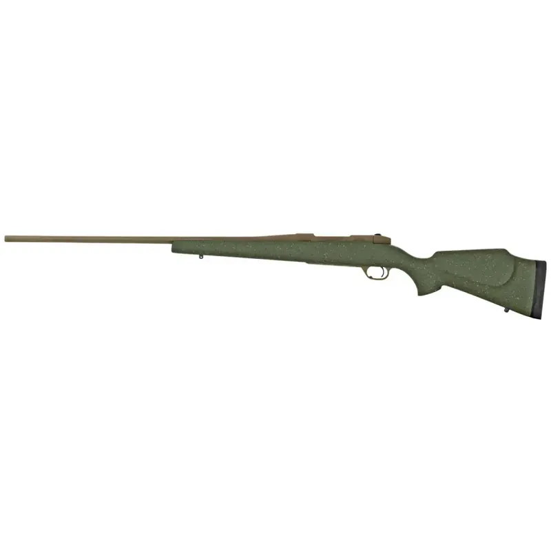 Weatherby MWL01N300WR8B Mark V Weathermark LT 300 Wthby Mag 3+1 26" Flat Dark Earth Cerakote Green w/FDE Speckle Fixed Monte Carlo Stock Right Hand