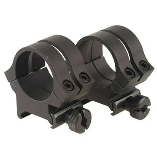Weaver Mounts 49049 Quad Lock Quick Detach 1" Extra High Black Matte