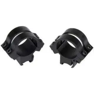 Weaver Mounts 49047 Quad LockQuick Detach 1" High Black Matte