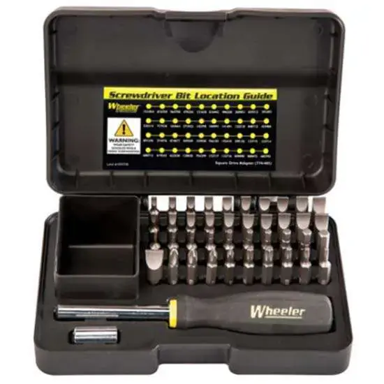 Wheeler 954621 Professional Gunsmithing Screwdriver Set Professional Gunsmithing Screwdriver Set