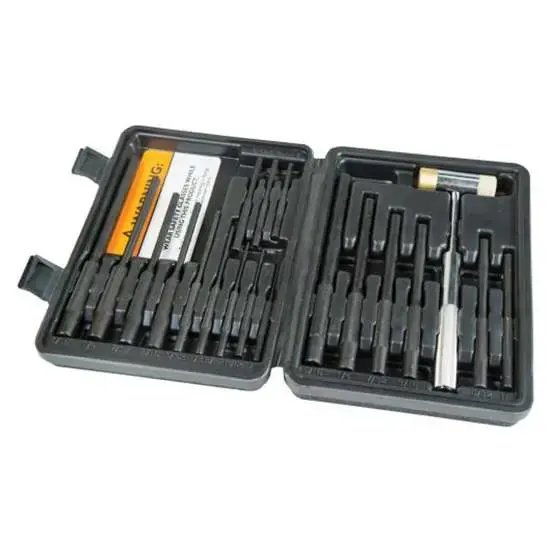 Wheeler 110128 Master Roll Pin Punch Set Master Roll Pin Punch Set