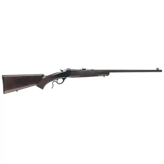 Winchester Guns 524100186 1885 Hunter 17 WSM 1 24" Satin Walnut Brushed Polish Blued Right Hand