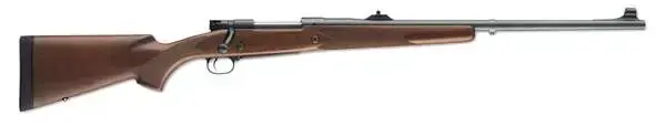 Winchester Guns 535204144 70 Safari Express 458 Win Mag 3+1 24" Satin Walnut Matte Blued Right Hand
