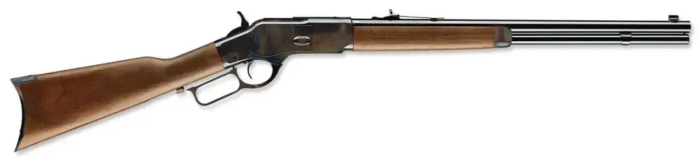 Winchester Guns 534202137 1873 Short Rifle 357 Mag 10+1 20" Satin Walnut Color Case Hardened Right Hand
