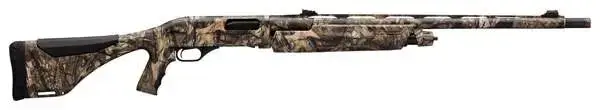 Winchester Guns 512320390 SXP Long Beard Pump 12 Gauge 24" 3+1 3" Fixed w/Textured Gripping Panels Stock Aluminum Alloy Receiver with overall Mossy Oak Break-Up Country Finish