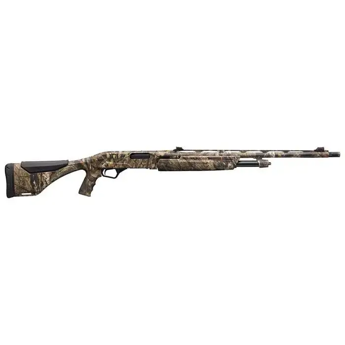 Winchester Guns 512320690 SXP Long Beard Pump 20 Gauge 24" 4+1 3" Fixed w/Textured Gripping Panels Stock Aluminum Alloy Receiver with overall Mossy Oak Break-Up Country Finish