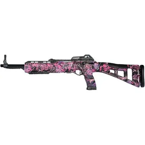 Hi-Point 3895TS Carbine Semi-Automatic 380 ACP 16.50" 10+1 Fixed All Weather Skeletonized Stock Steel Receiver with overall Country Girl Camo Finish