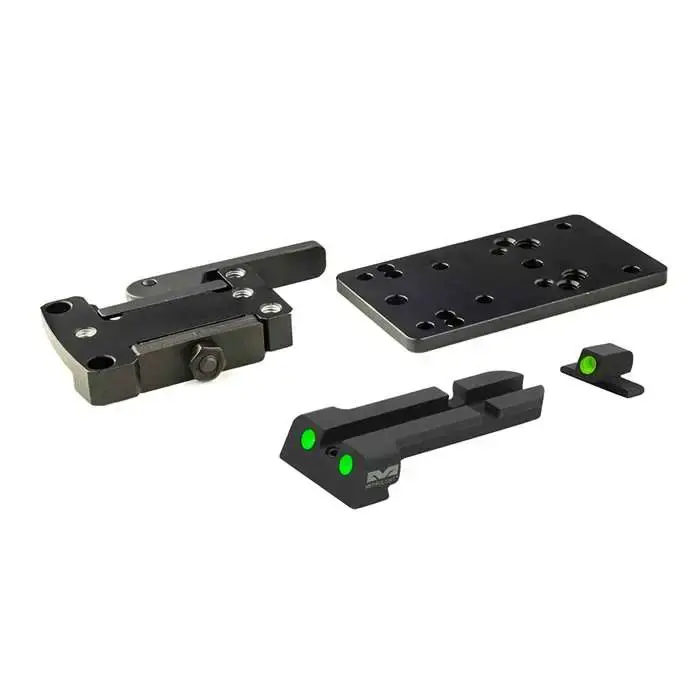 Meprolight USA ML881502 MicroRDS Adaptor, Night Sight Set Sig 226/320 Quick Release Green/Black