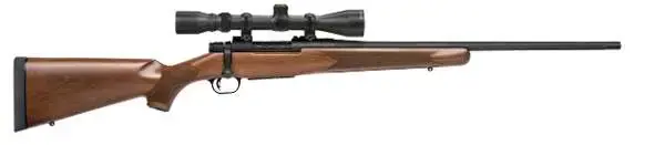 Mossberg Patriot with Scope Bolt 22-250 Rem 22" 5+1 Walnut Stk Blued