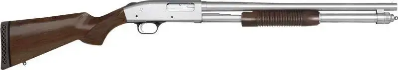 Mossberg 52149 590 Retrograde 12 Gauge 18.50" 20" 8+1 Blued Walnut Ambidextrous Hand