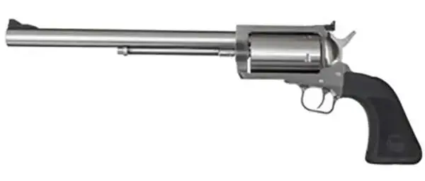 Magnum Research BFR500SW10B BFR Long Cylinder SS 500 S&W 5 Round 10" Stainless Steel Bisley White Laminate Grip