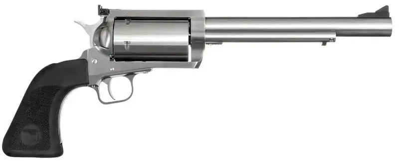 Magnum Research BFR500SW BFR Long Cylinder SS 500 S&W 5 Round 7.50" Stainless Black Rubber Grip