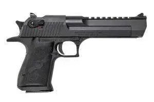 Magnum Research DE50429SMRB Desert Eagle Mark XIX with Muzzle Brake 50 AE/429 DE 6" 7+1 Stainless Black Polymer Grip