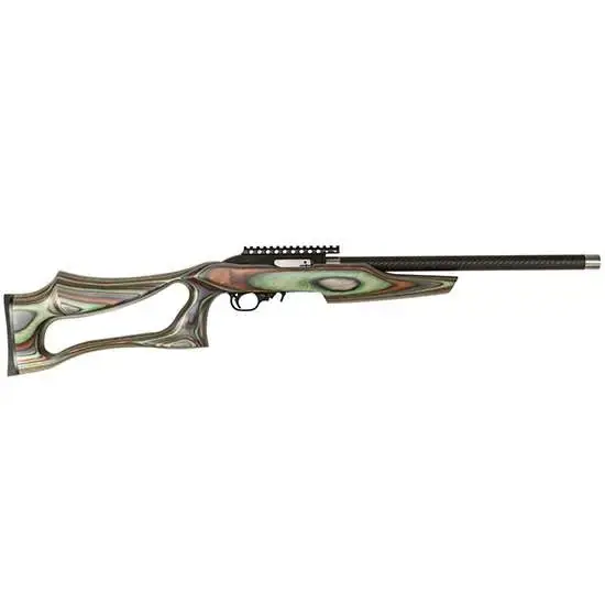 Magnum Research SSEFC22G Magnum Lite SwitchBolt 22 LR 10+1 17" Black Camo Fixed Thumbhole Stock Right Hand