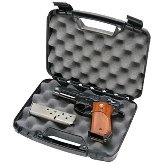 MTM 80540 Case-Gard Single Gun Case up to 4" Barrel Polypropylene Textured
