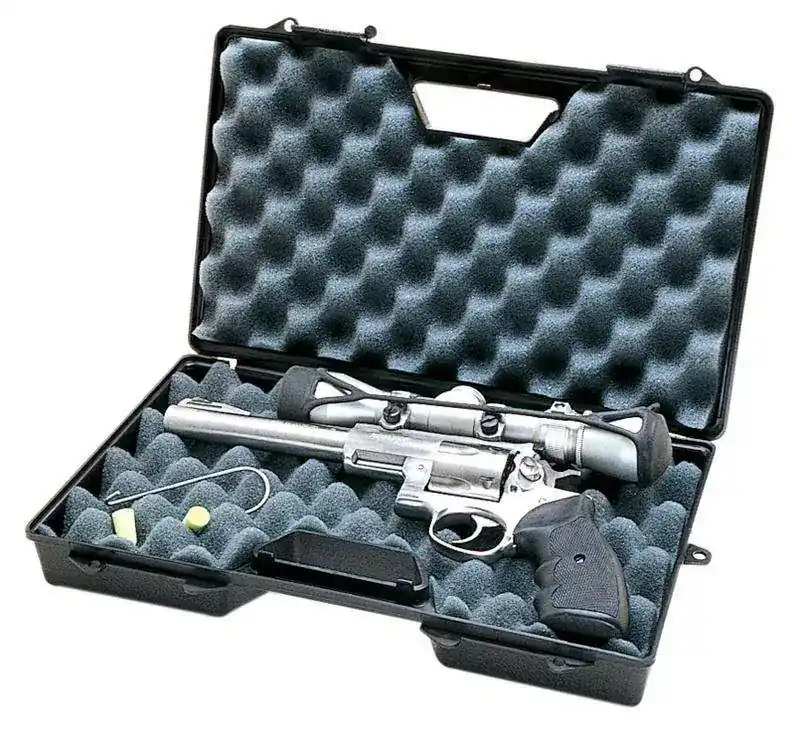 MTM CASE SGL HGUN 8.5 SCOPED REVOLVER BLK