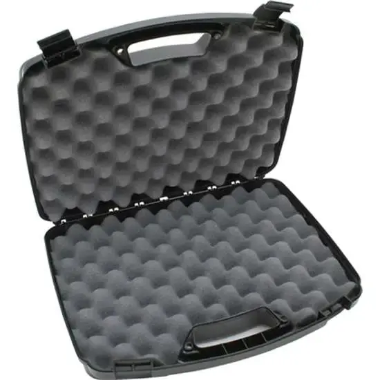 MTM 80940 Case-Gard Two Handgun Case up to 8" Barrel Textured Polypropylene