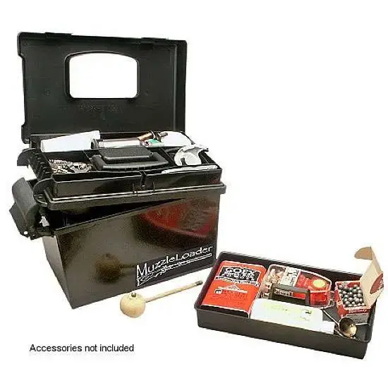 MTM ML140 Dry Box Muzzleloader Black Powder Plastic 15" x 8.5" x 10"
