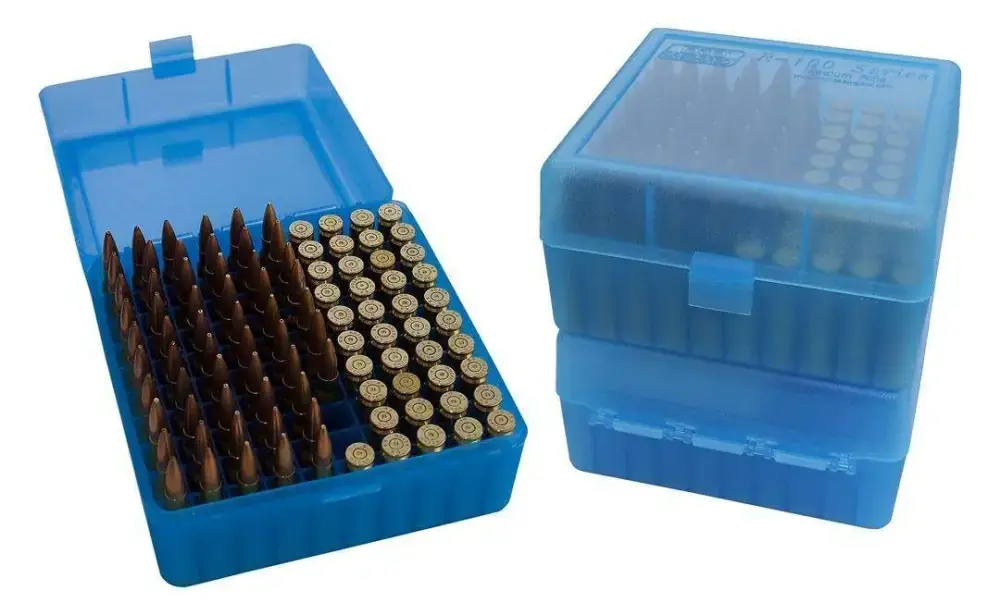 MTM 100RD FLIP TOP RIFLE GREEN 22-250 243 308