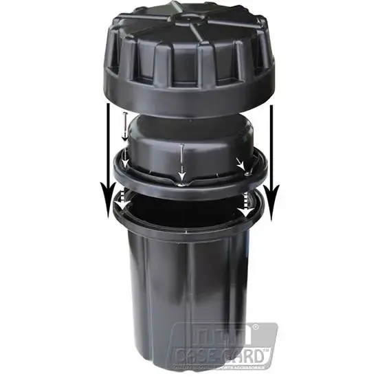 MTM SAC Survivor Ammo Can Underground Utility Case Medium Black