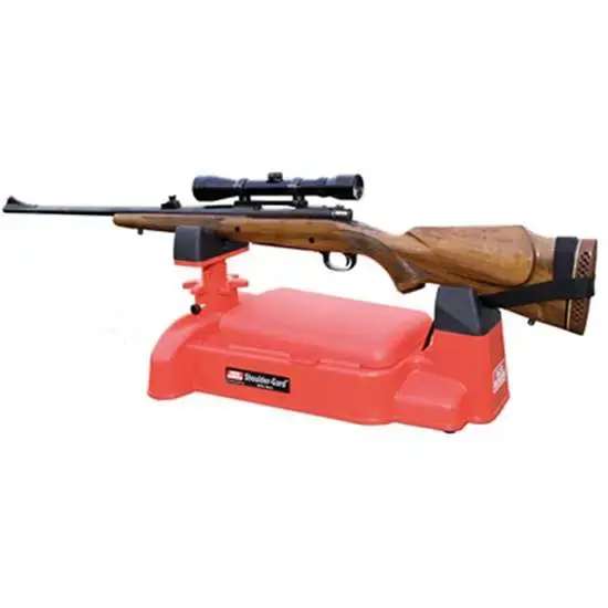 CASE OF 3 SHOULDER-GARD RIFLE REST