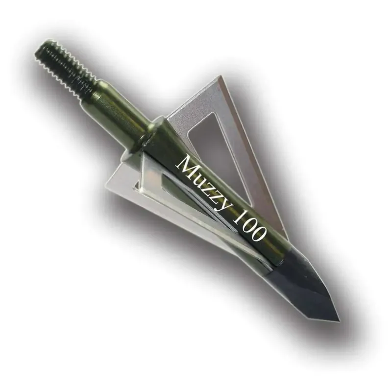 MUZZY BROADHEAD STANDARD 3-BLADE 100GR 1 3/16" CUT 6PK