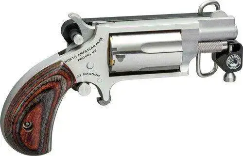 NAA MINI REVOLVER 22LR SKELETON BELT BUCKLE