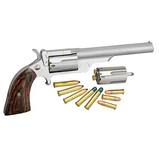 NAA 22MC-R4 Ranger II 22 LR,22 Mag 5rd 4" Bead Blasted Rosewood Boot Grip