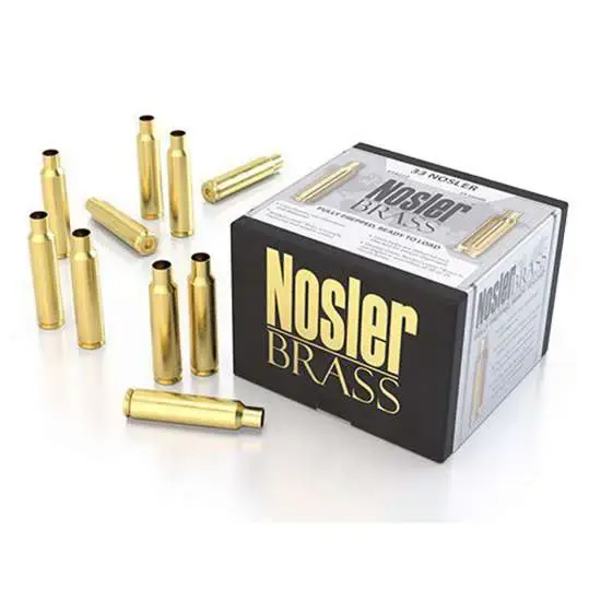 Nosler 10222 33 Nosler Pistol Brass 25 Per Box